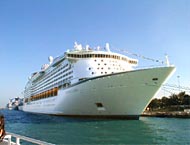 Cruise Ship at the Pier